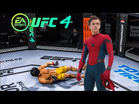 Bruce Lee vs Spider-Man EA Sports UFC 4UFC M-1 Zaruba