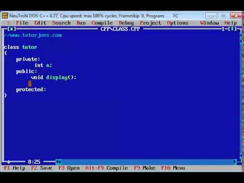 Classes In C In Tamil