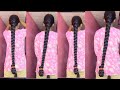 Oily Fold Long Braid How To Make Fold Long Braid Longhairs Haircare Hairstyle Viral Braid