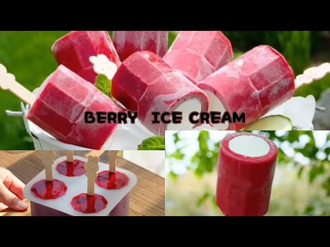 Refreshing Mixed Berry Ice Cream Recipe /Fresh & Delicious | homemade!🍦🍓🫐