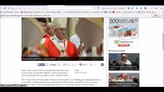 Pope Francis Says Communists Stole Christian Flag