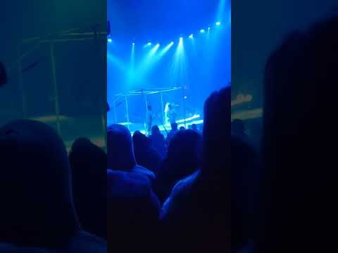 Amazing acrobatic zombies at a paranormal and Abnormal show a cirque