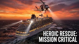 Passenger Has Heart Attack on Cruise Ship — See the Incredible Airlift