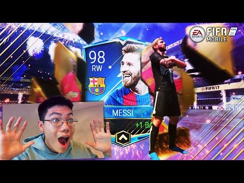 OMG I GOT TOTY MESSI!!! TEAM OF THE YEAR MESSI GAMEPLAY!