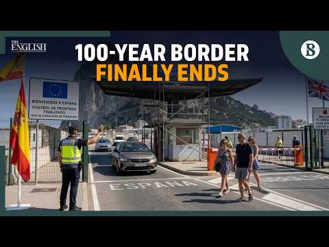The historic Gibraltar border ends as Spain opens free travel ...