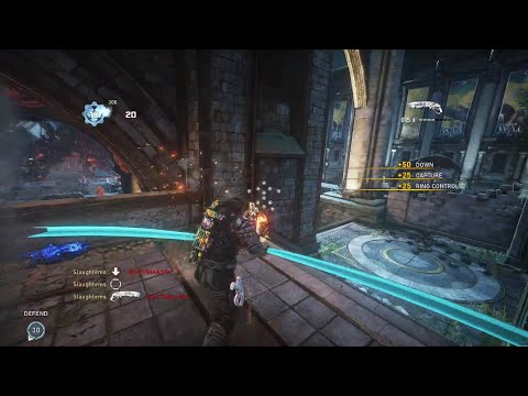 43 KILLS AND ZERO DEATHS VS TRYHARDS - COMPETITIVE CONTROL - GEARS 5