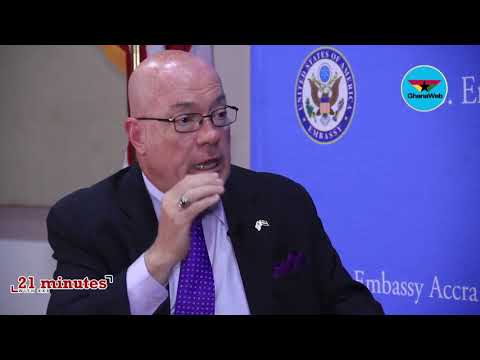 Why Ghanaians are bounced visas - US Ambassador gives details