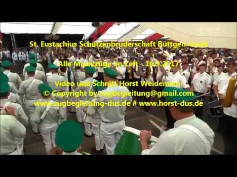 2017 0910 St  Eustachius Schüzen Büttgen Vorst   Alle Musikzüge YT
