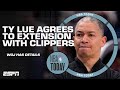 Breaking: Ty Lue agrees to LA Clippers extension 🚨 Woj reports | NBA Today