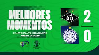 MIXTO 2x0 GOIATUBA | MELHORES MOMENTOS | BRASILEIRÃO SÉRIE D 2026