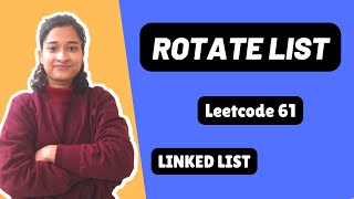 YouTube video 'Rotate List | Leetcode 61 | Linked List | Day-11'