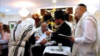 הרב יצחק לסרי - ברית מילה בקהילת "אהבת שלום"