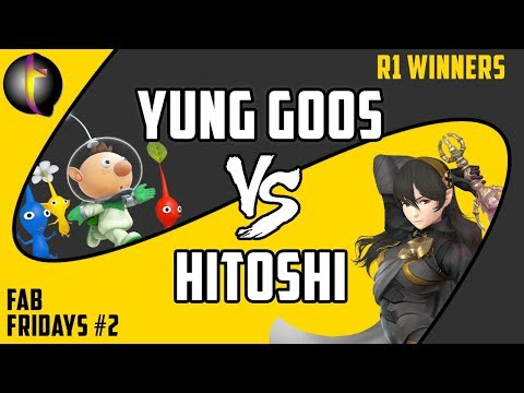 FABF2 Singles: SSB Wii U - WR1 - Yung Goos vs Hitoshi
