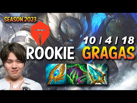TES Rookie GRAGAS vs RUMBLE Mid - KR Ranked