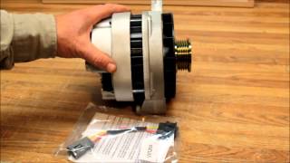 10Si 12Si Alternator upgrade to CS144 High Output Alternator W w1204 adapter
