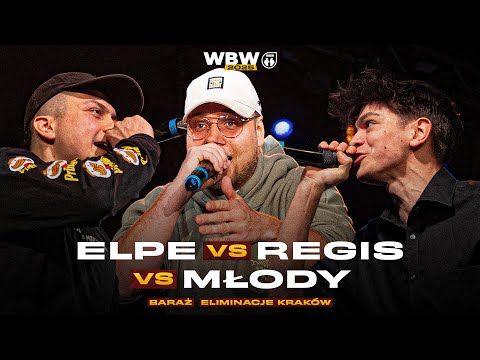 MŁODY 🆚 ELPE 🆚 REGIS 🎤 WBW 2025 el. Kraków (Baraż)
