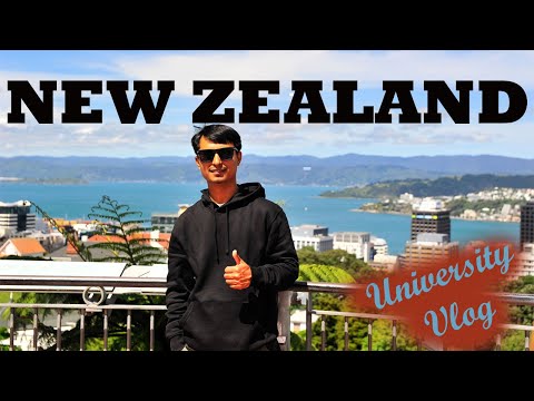 My University Tour in New Zealand. Victoria University of Wellington. International student in nz