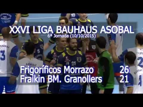 LIGA BAUHAUS ASOBAL J06 Frigoríficos Morrazo - Fraikin BM. Granollers 26 - 21