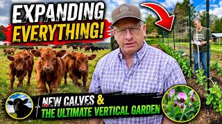 Expanding EVERYTHING! New Calves & The Ultimate Vertical Garden