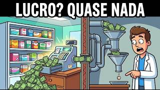 Farmácia não lucra como você pensa: veja de onde vem o dinheiro de verdade