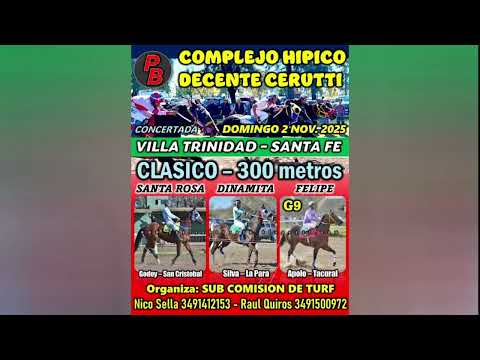 2025 - INTRO Y PROMOCIÓN DE LA JORNADA QUE SE VIENE - VILLA TRINIDAD (SANTA FE) - 2 DE NOVIEMBRE