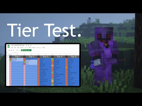 Quber - I Tested For The Minecraft Netherite Pot PvP Tierlist to Prove This Player Wrong...