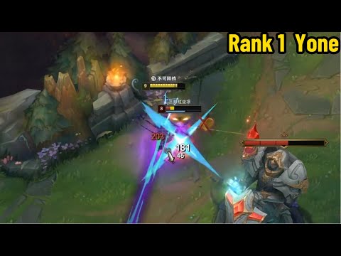 Rank 1 Yone: He is DOMINATING Master Elo!