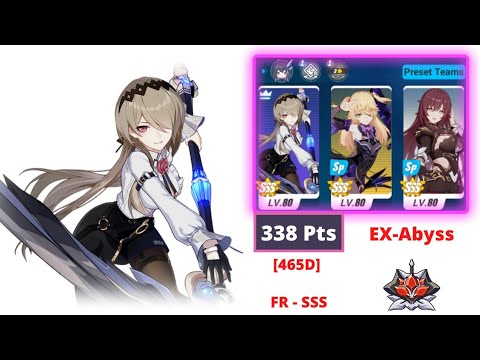 Honkai Impact 3: EX Abyss Nirvana D465 - Sushang [Paralyze]: 338 Pts | FR | GD | PV