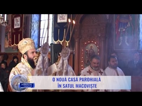 O nouă casă parohială în satul Macoviște
