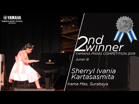 2nd Winner Junior B Yamaha Piano Competition 2019 - Sherryl Ivania Kartasasmita - Irama Mas,Surabaya