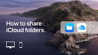 How To Share iCloud Folders (FINALLY!)