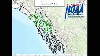 NOAA Weather Radio | Juneau, Alaska | August 2026