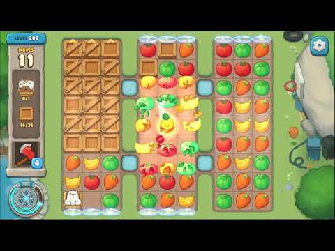 We Bare Bears match3 repairs level 200