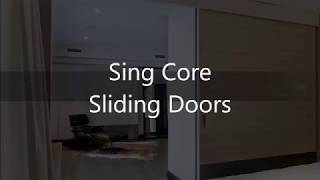 Patented Sing Sliding Door Solutions