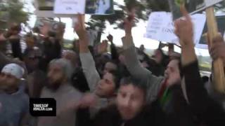 timesofmalta.com - UPDATE 4  Libyan Ambassador refuses protesters' demands to replace embassy flag