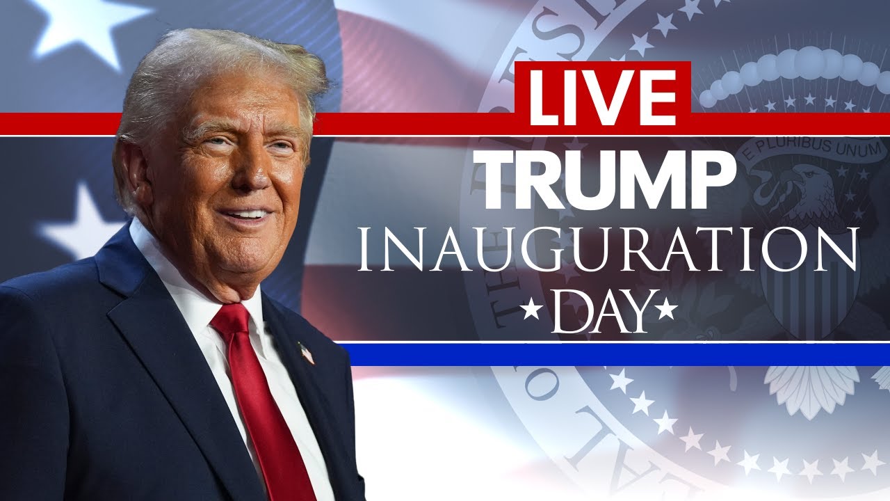 Trump Inauguration Day 2025 | Live Coverage from DC 🔴