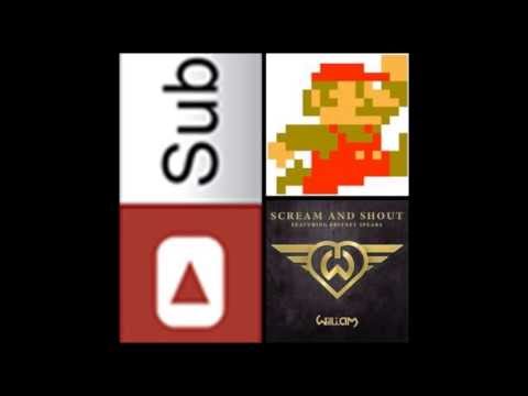 Levels of Screaming And Shouting Will i Am Ft. Avicii/Mario