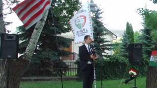 preview picture of video 'Jobbik Nagyréde Trianoni megemlékezés 2011. Vona Gáborral'