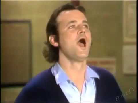 1982 Bill Murray sings "Physical" by Olivia Newton John
