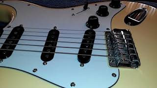 Video thumbnail for Squier Vintage Modified Stratocaster 3rd Week Maintenance by Hank Coffey