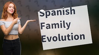 What is the most common family type in Spain?