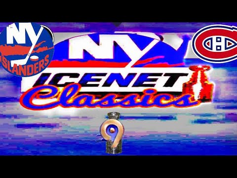 Game 5 1977 Stanley Cup Semifinal Islanders at Canadiens WOR-TV Broadcast HD w/ end colorized