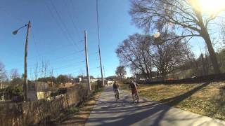 preview picture of video 'Eastside Beltline Trail - Atlanta - 100% - GoPro Hero 3 Black'