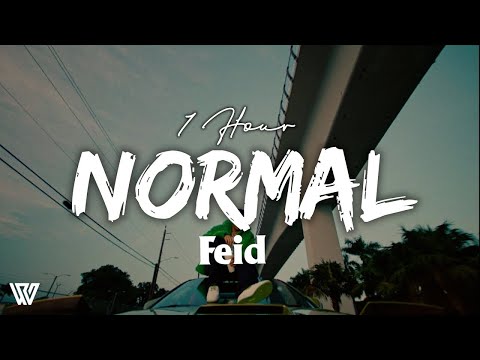 [1 Hour] Feid - Normal (Letra/Lyrics) Loop 1 Hour