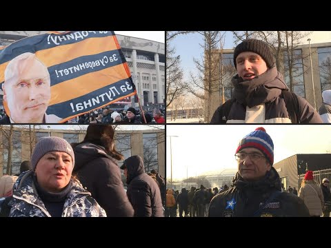 "Präsident Putin benötigt gerade jetzt unsere Unterstützung" | AFP