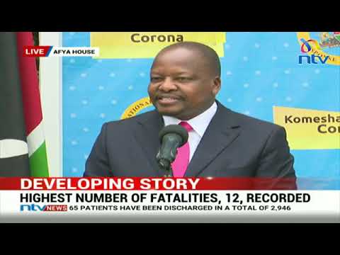 LIVE: MOH Covid-19 - Kenya cases rise by 189