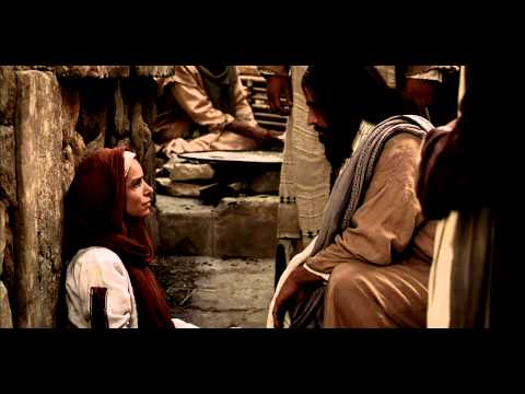 Jesus heilt eine gläubige Frau