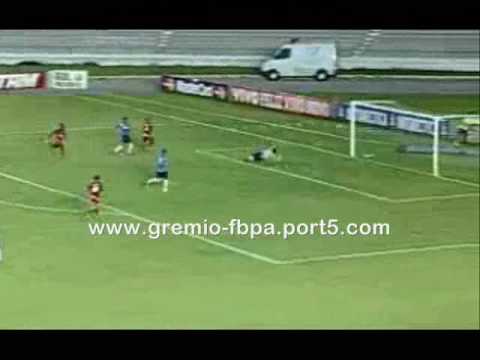 América-RN 0 x 3 Grêmio - Gol de Willian Magrão