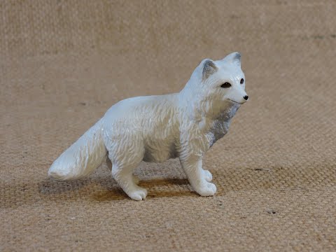 Safari Ltd. Wild Safari Arctic Fox set # 282329 review