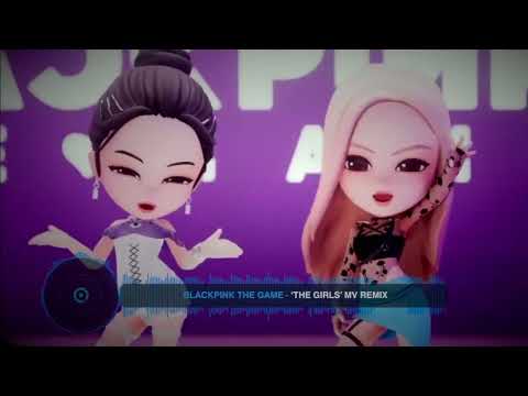BLACKPINK THE GAME - THE GIRLS REMIX ( By Federikdj - 100 BPM )